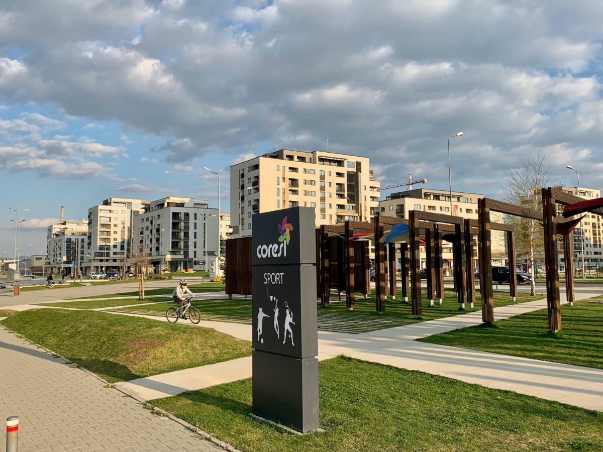 Apartmán Modern Studio Coresi Brašov Exteriér fotografie